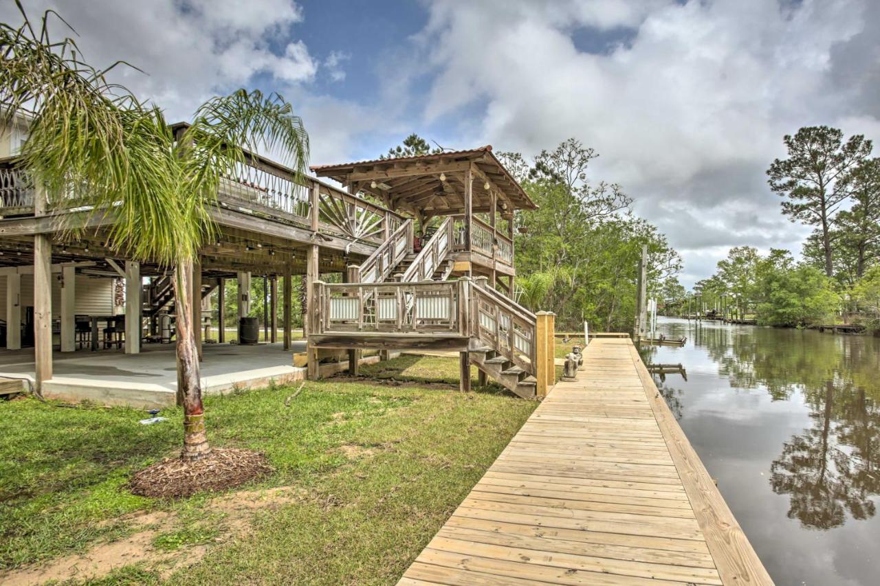 Bay St Louis House With Boat Dock And Launch! Villa Shoreline Park Exterior photo
